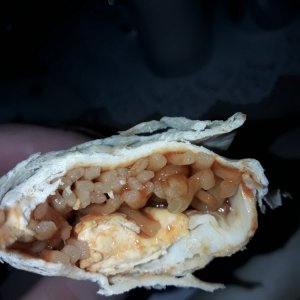 Samyang Hot Chicken Wraps mit Ei