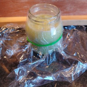 31.7. Folie drüber und Gummi drum