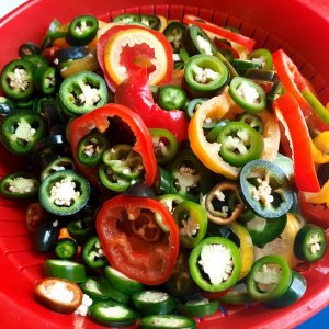 Chilis zum Einmachen