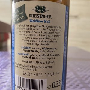 Wieninger Weißbier Hell