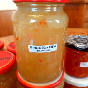 Birnenkonfitüre