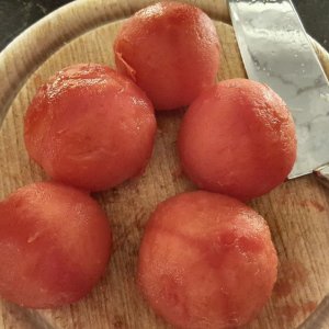 Tomaten geschält
