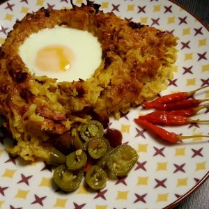 Kartoffelrösti-Auflauf