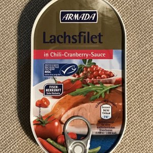 Armada - Lachsfilet in Chili-Cranberry-Sauce