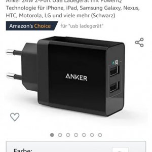 ANKER Netzteil Dual USB