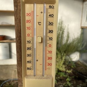 Temperaturen Gewächshaus