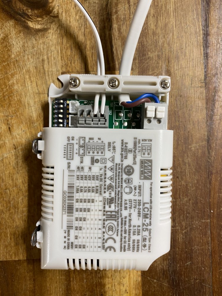 Anschluss Meanwell LCM