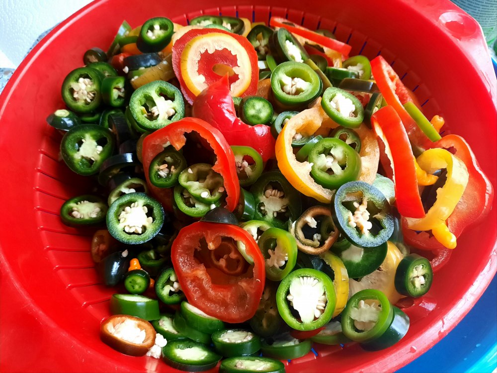 Chilis zum Einmachen