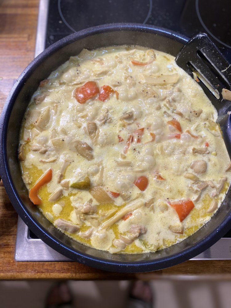 Curry mit Kokos