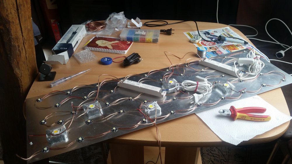 Große led Beleuchtung