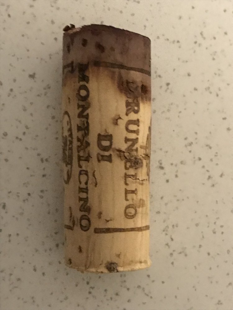 Korken 93er Brunello