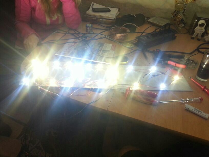 Mittlere LED Beleuchtung