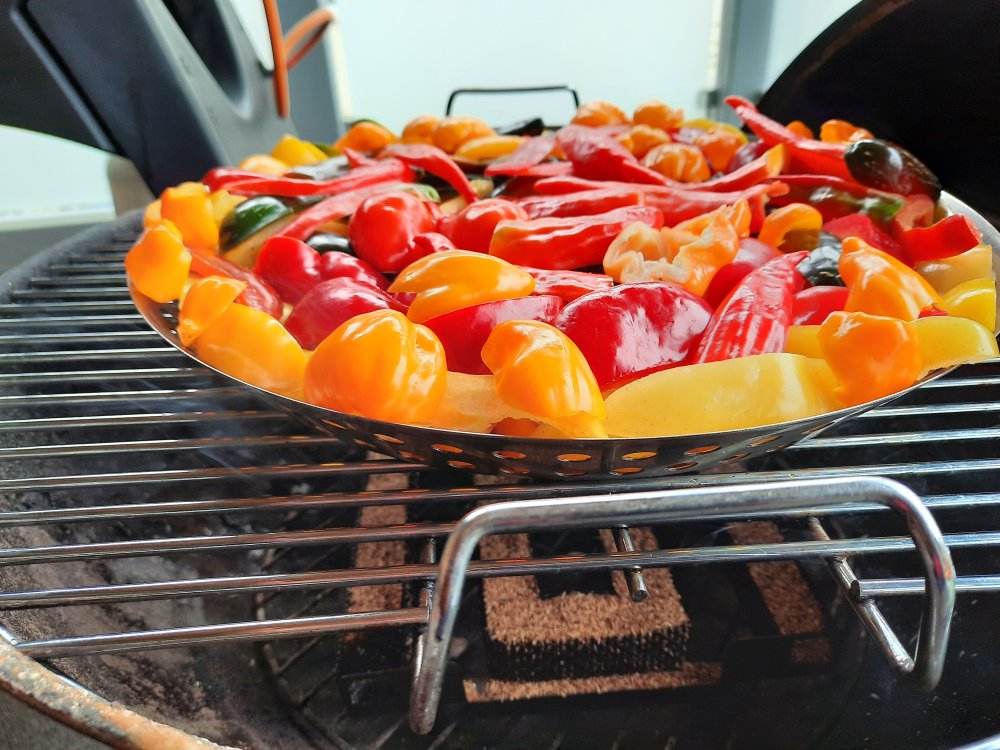 Sparbrand mit Apfelholz